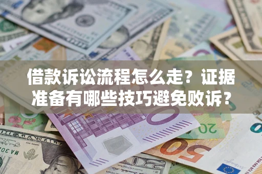 武汉借款诉讼流程怎么走？证据准备有哪些技巧避免败诉？