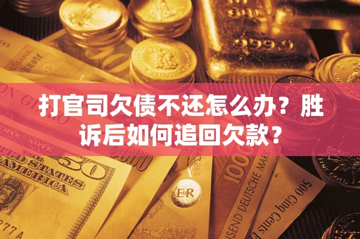 武汉打官司欠债不还怎么办？胜诉后如何追回欠款？