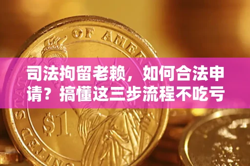武汉司法拘留老赖，如何合法申请？搞懂这三步流程不吃亏！