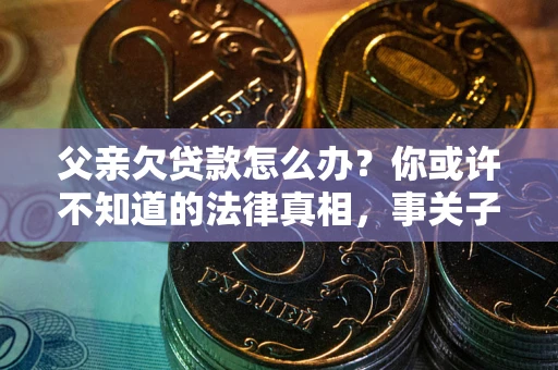 武汉父亲欠贷款怎么办？你或许不知道的法律真相，事关子女未来