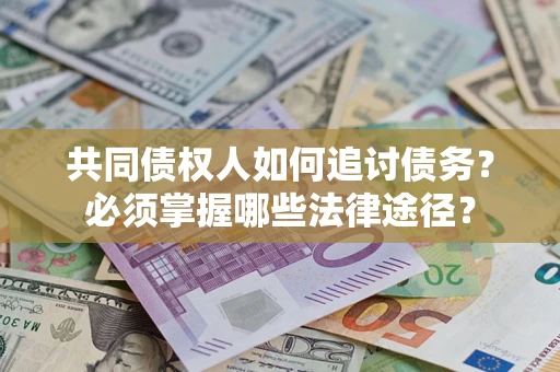 武汉共同债权人如何追讨债务？必须掌握哪些法律途径？