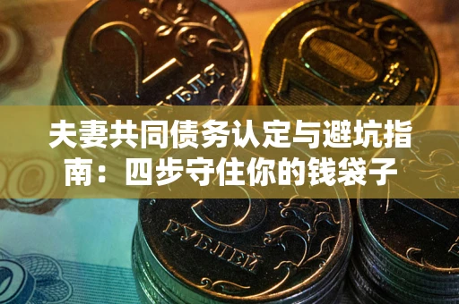 武汉夫妻共同债务认定与避坑指南：四步守住你的钱袋子
