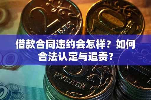 武汉借款合同违约会怎样？如何合法认定与追责？