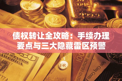 武汉债权转让全攻略：手续办理要点与三大隐藏雷区预警