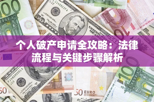 武汉个人破产申请全攻略：法律流程与关键步骤解析