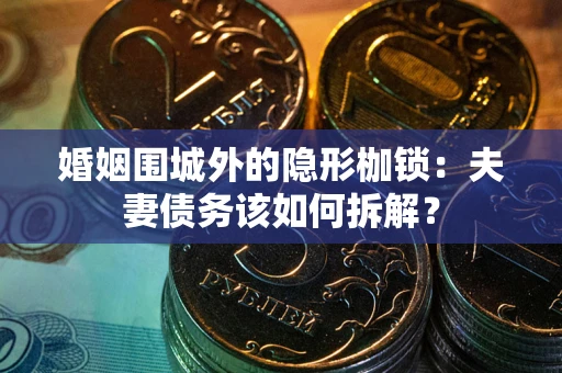 武汉婚姻围城外的隐形枷锁：夫妻债务该如何拆解？