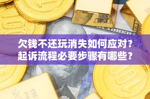 武汉欠钱不还玩消失如何应对？起诉流程必要步骤有哪些？