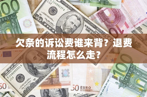 武汉欠条的诉讼费谁来背？退费流程怎么走？