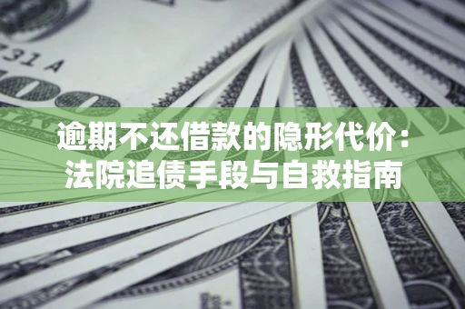 武汉逾期不还借款的隐形代价：法院追债手段与自救指南
